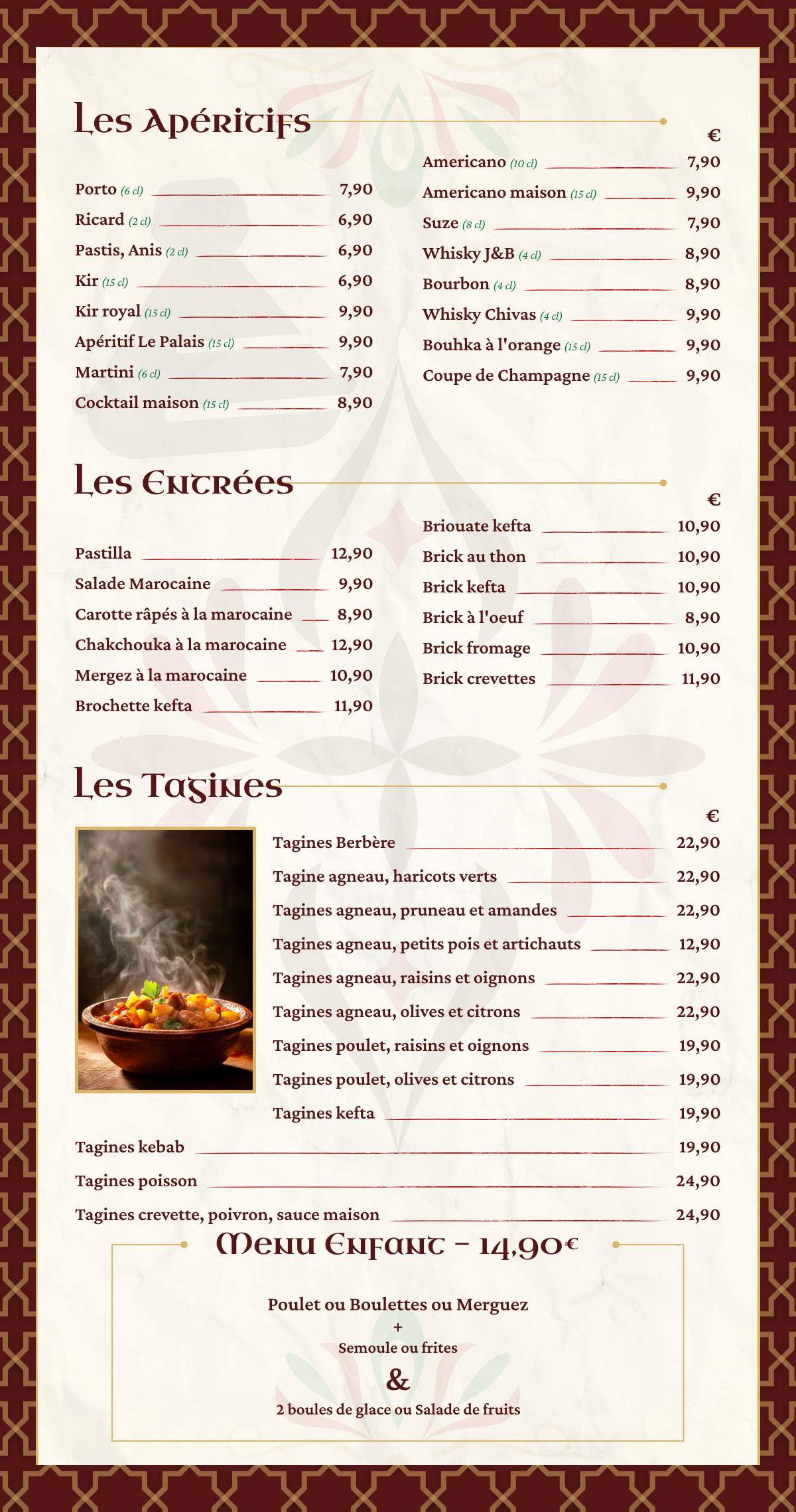 Menu Page 2